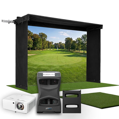 Foresight GCQuad - Vanish LITE golf simulator package