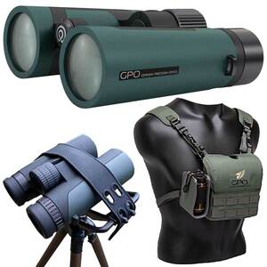 GPO Polariz Full Size Binocular Bundle - 10x42 - binoculars