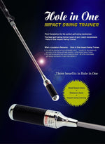 Hole N One SwingImpact Patented Golf Swing Trainer