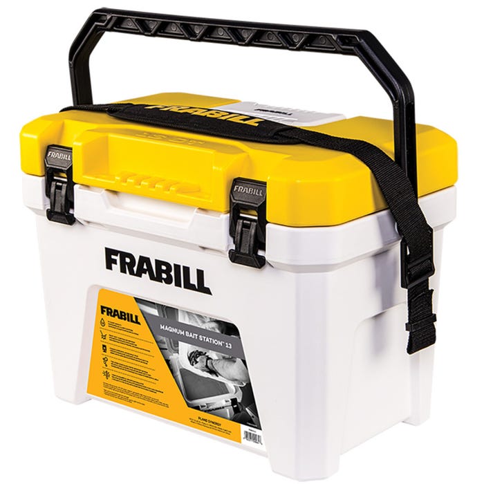 Magnum Bait Station Cooler With Aerator - Fishing Bait Accessory - 19 Quart