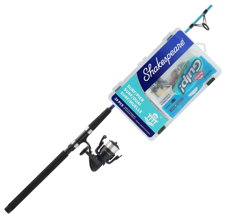 Shakespeare Catch More Fish Surf/Pier Spinning Combo - spinning rod and reel combo