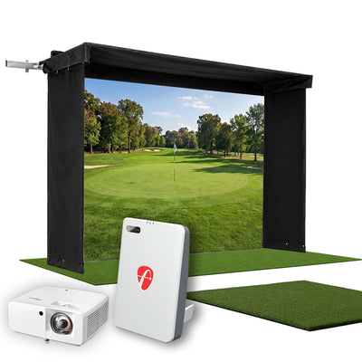 FlightScope Mevo Gen2 - Vanish LITE golf simulator package