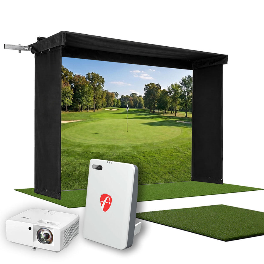 FlightScope Mevo Gen2 - Vanish LITE golf simulator package