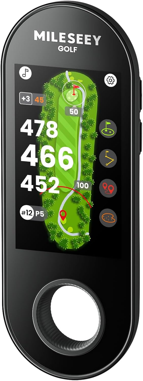 MILESEEY GeneSonic Handheld Golf GPS - No Subscription Required