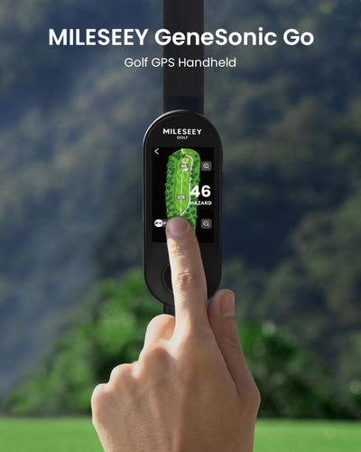 MILESEEY GeneSonic Handheld Golf GPS - No Subscription Required