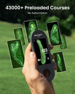 MILESEEY GeneSonic Handheld Golf GPS - No Subscription Required