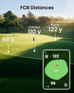 MILESEEY GeneSonic Handheld Golf GPS - No Subscription Required