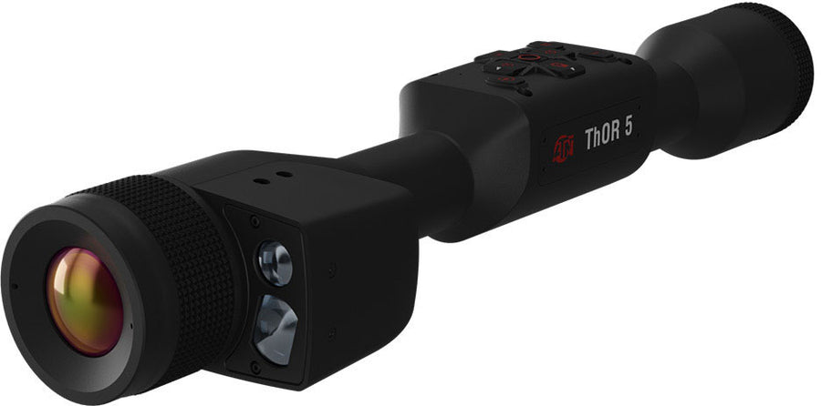 ATN Thor 5 LRF 3-24x 640x480 12 Micron Smart HD Thermal Rifle Scope, 30mm Tube w/ Gen 5 Sensor - TIWST5635LRF