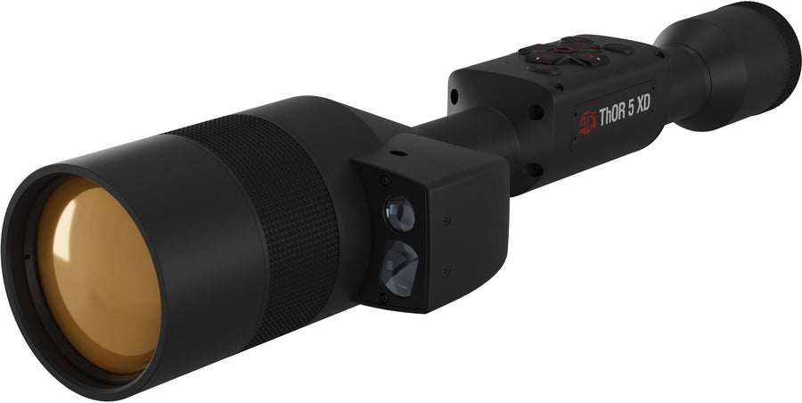 ATN Thor 5 XD LRF 3-30x 1280x1024 12 Micron Smart HD Thermal Rifle Scope, 30mm Tube w/ Xtreme Definition 1.3 Megapixel Sensor - TIWST51275LRF
