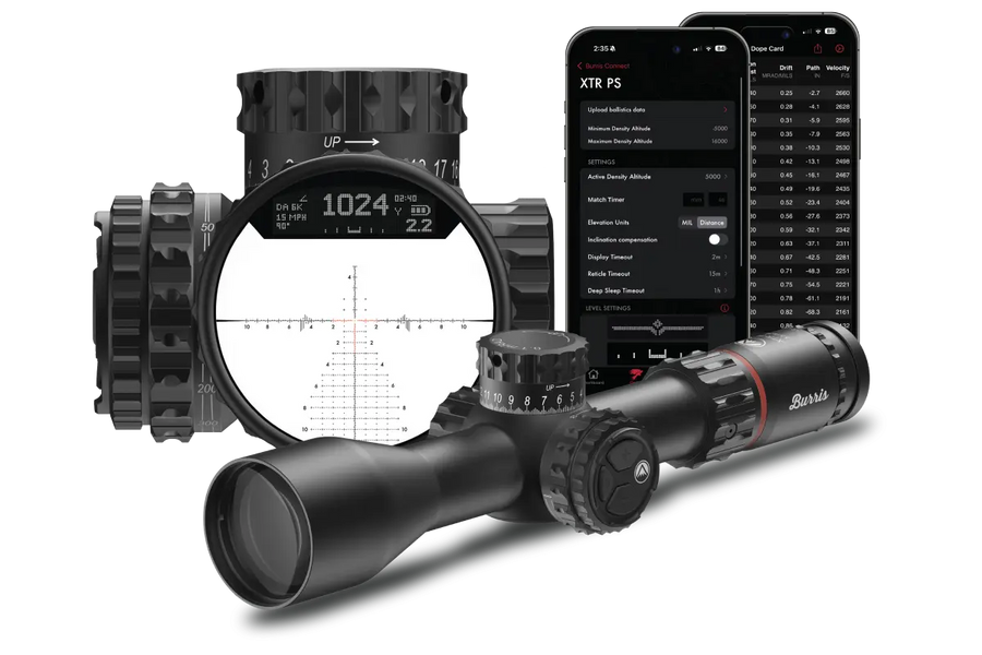 Burris XTR PS 5.5-30x56 34mm Tube Riflescope w/ PEK System - 201230