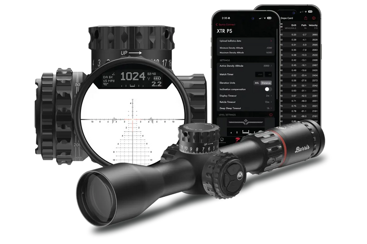 Burris XTR PS 3.3-18x50 34mm Tube Riflescope w/ PEK System - 201220