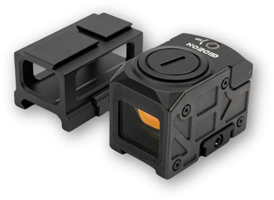Gideon Optics Mediator II 1x 21.4x18.8mm Closed Emitter Reflex Red Dot Sight - MD20RD