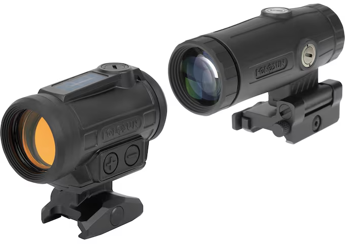 Holosun ARO-EVO-SPR 1x26mm Reflex Red Dot Sight w/HM3X Magnifier - ARO-EVO-SPR-RD & HM3X