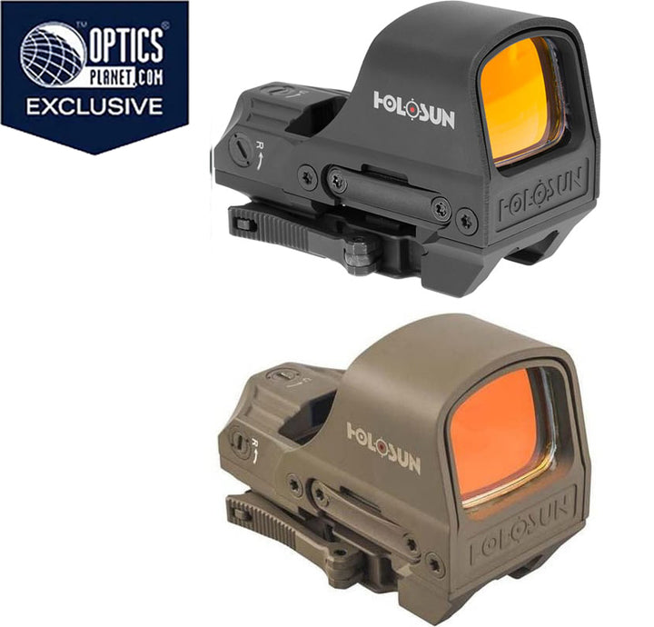 Holosun HS510C 1x0.91-1.2in Open Reflex Red Dot Sight - HS510C-GR FDE