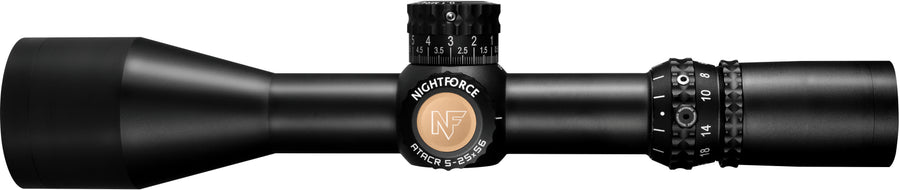 NightForce ATACR 5-25x56mm Rifle Scope, 34mm Tube, Second Focal Plane - C553