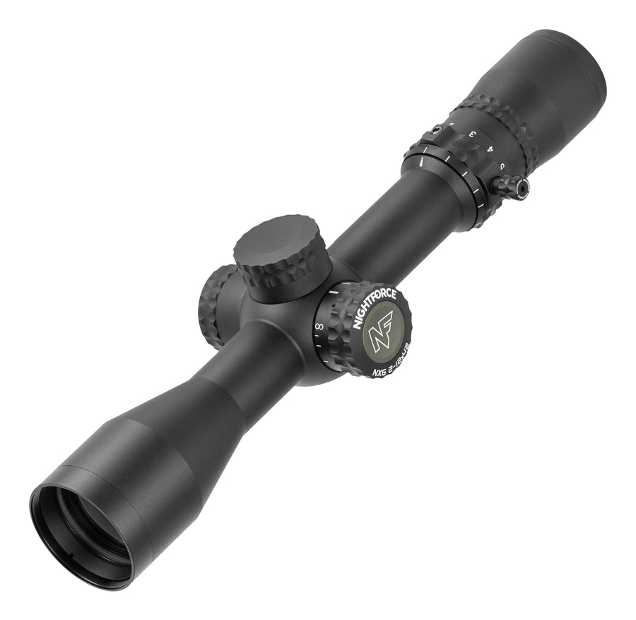 NightForce NX6 2-12x42mm F2 30mm Tube Rifle Scope, Second Focal Plane - C731