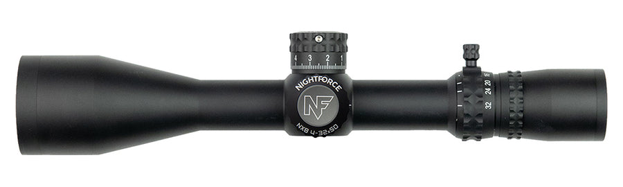 NightForce NX8 4-32x50mm Rifle Scope, 30mm Tube, Second Focal Plane - C640