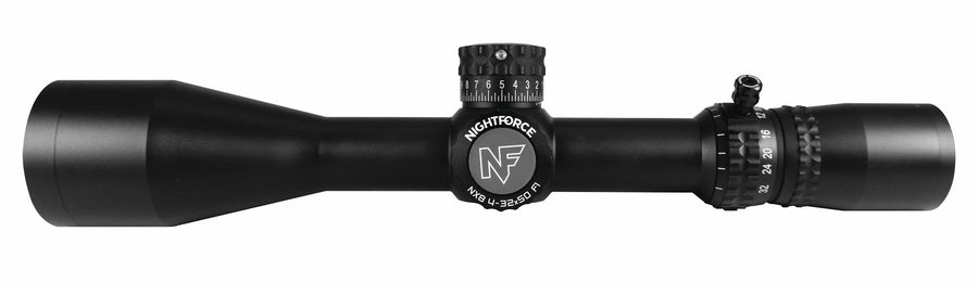 NightForce NX8 Rifle Scope, 4-32X50mm, 30mm Tube, First Focal Plane - C687