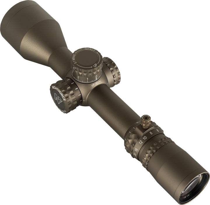 NightForce NX8 ZeroStop Rifle Scope, 2.5-20mm, 30mm Tube, First Focal Plane - C664