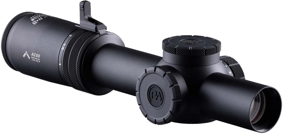 Primary Arms Compact PLx-1-8x24mm 30mm Tube LPVO Rifle Scope, First Focal Plane - 610235