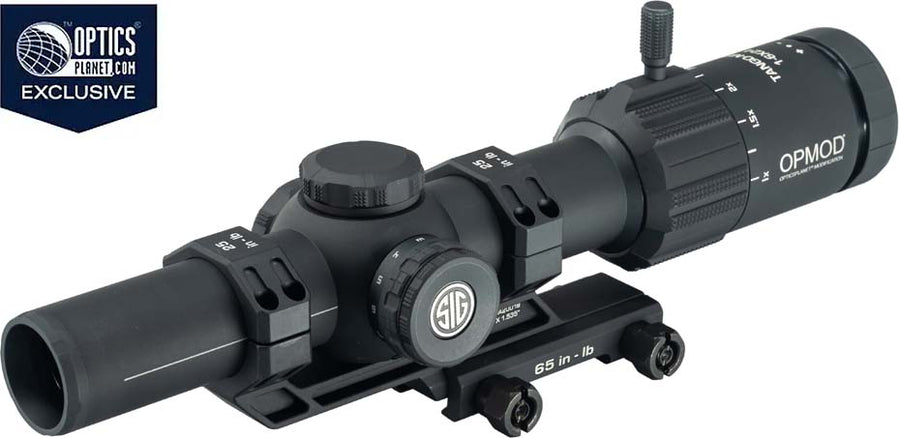 SIG SAUER OPMOD TANGO-MSR 1-6x24mm Rifle Scope, 30mm Tube, Second Focal Plane (SFP) - SOTM61300