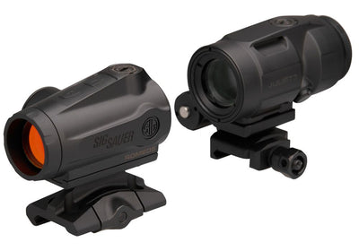 SIG SAUER ROMEO5 Gen 2 1x20mm Reflex Red Dot Sight and JULIET3 Micro 3x22mm Magnifier Combo Kit - SORJ5101