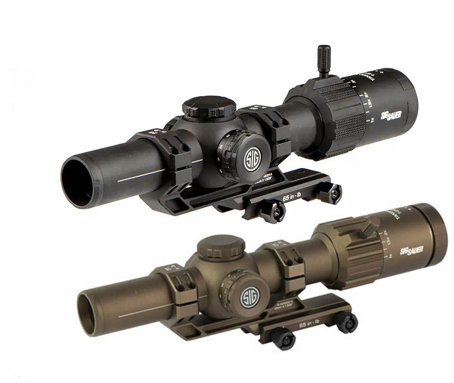 SIG SAUER TANGO-MSR LPVO 1-8x24mm Rifle Scope, 30mm Tube, Second Focal Plane (SFP) - SOTM81000