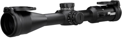 SIG SAUER Whiskey4 6-24x50mm 30mm Tube Rifle Scope, First Focal Plane - SOW46002