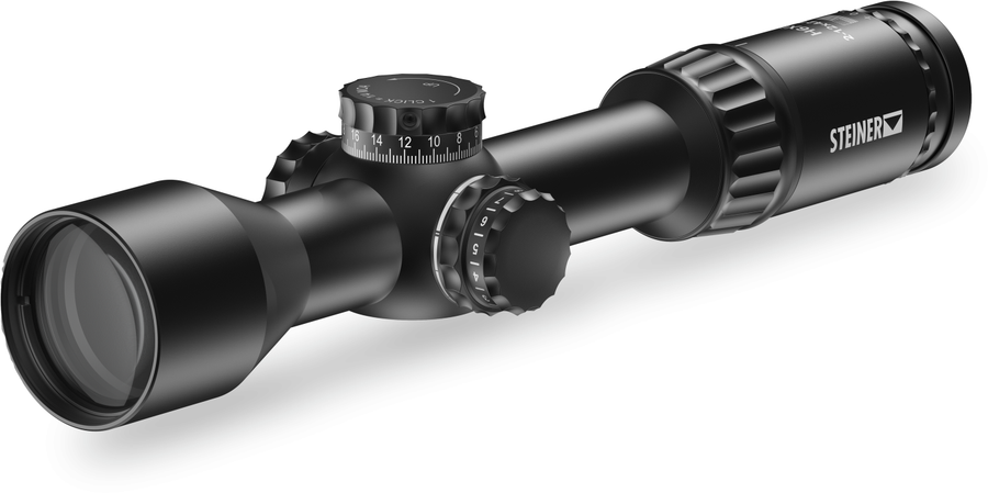 Steiner H6Xi 2-12x42mm Rifle Scope, 30mm Tube, First Focal Plane - 8780