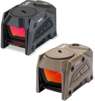 Steiner MPS Micro Red Dot Sight- 3.3 MOA Dot Fully Enclosed with 1x Magnification, Waterproof and Shockproof, ACRO Footprint, Heritage Warranty - 8700-MPS