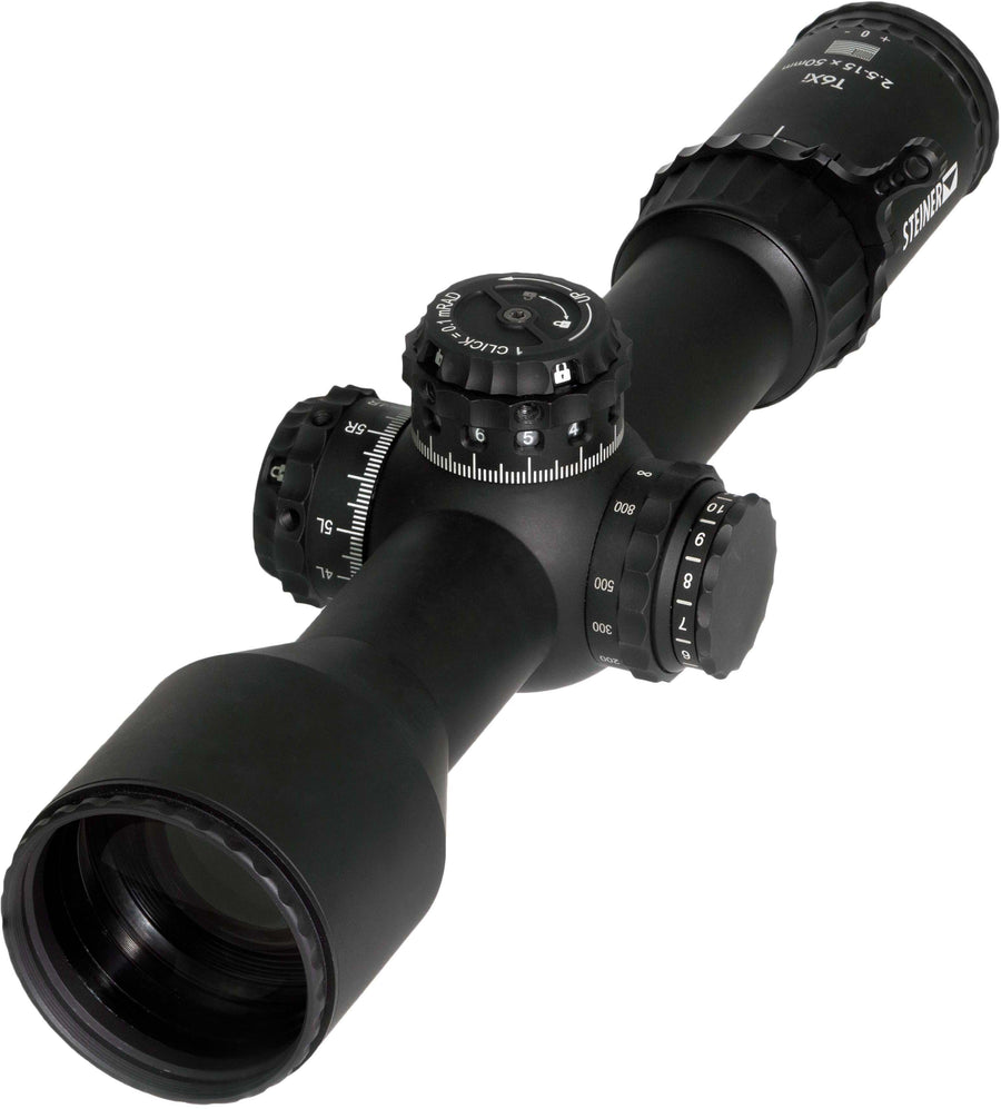 Steiner T6Xi 2.5-15x50mm Rifle Scope, 34mm Tube, First Focal Plane - 5117