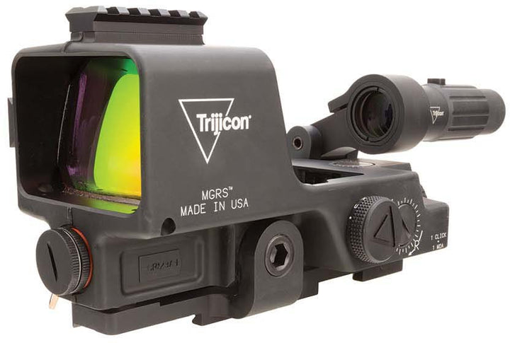 Trijicon MGRS Machine Gun Red Dot Sight w/3x Magnifier - MGRS-D-2300005