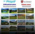 PHIGOLF Mobile Golf Simulator with Upgraded Swing Analysis & WGT Compatible