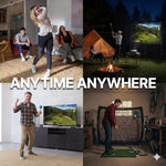 PHIGOLF Mobile Golf Simulator with Upgraded Swing Analysis & WGT Compatible