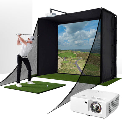PlayBetter COMPLETE Garage SimStudio™ - COMPLETE golf simulator package