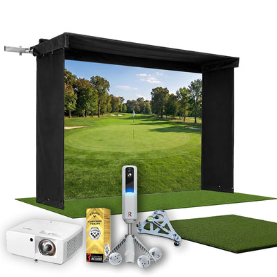 Rapsodo MLM2PRO - Vanish LITE golf simulator package