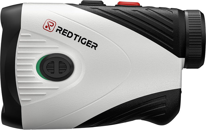 REDTIGER Golf Laser Rangefinder with 6X Magnification, Flag Lock Vibration & Rechargeable Battery