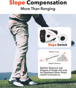 REDTIGER Golf Laser Rangefinder with 6X Magnification, Flag Lock Vibration & Rechargeable Battery