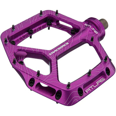 Atlas Platform Pedals Purple - bike pedals