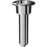 Rod Cup Combo 0 Degree - Boat Rod Holder - Round Head, Open Bottom