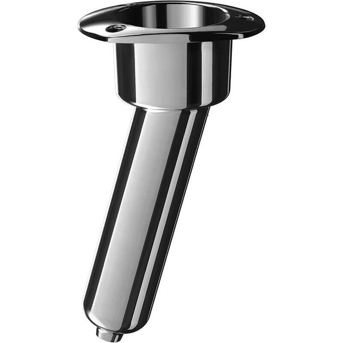 Rod Cup Combo 15 Degree - Boat Rod Holder - Oval Head, Open Bottom