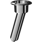 Rod Cup Combo 15 Degree - Boat Rod Holder - Round Head, Open Bottom
