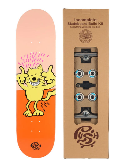 Push Chaos Kat In-Complete Skateboard 8.25 x 32 - image 1