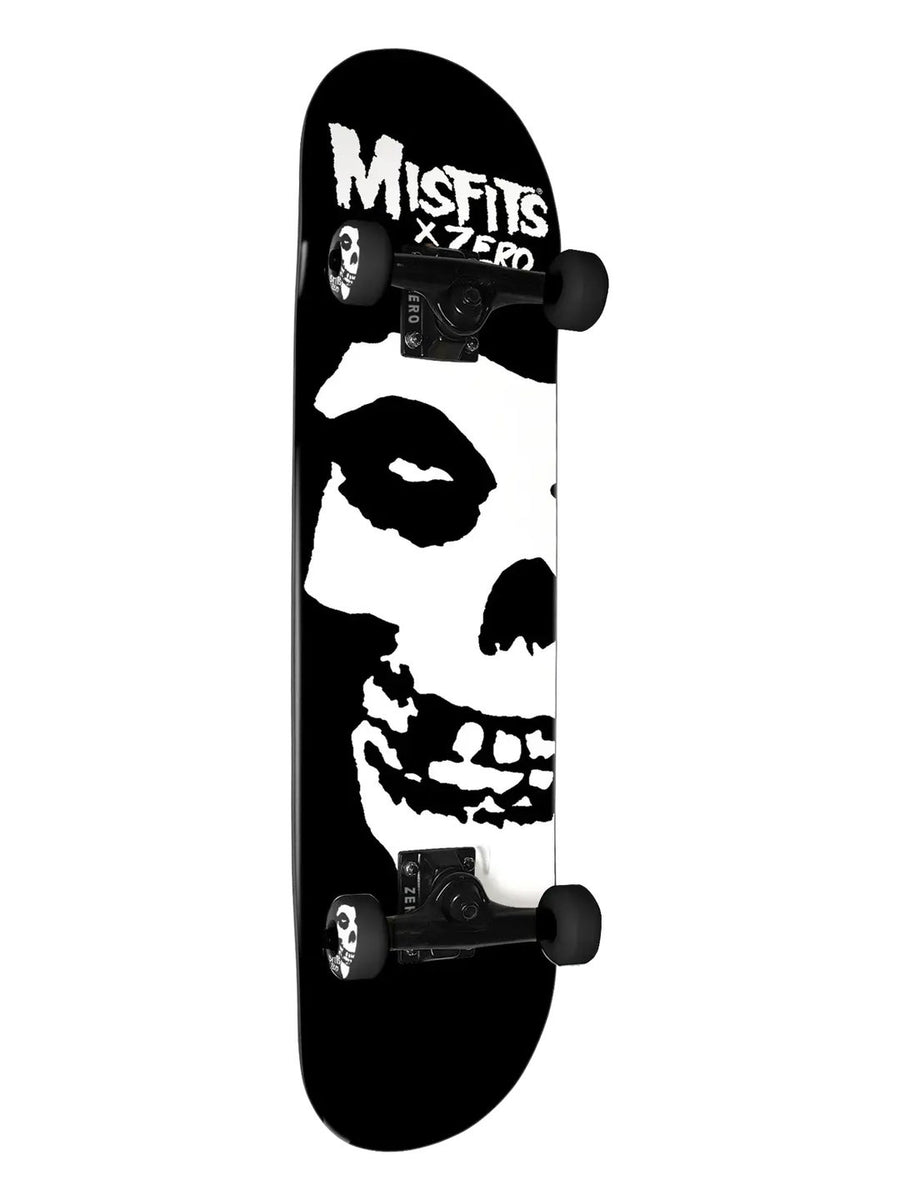 Zero x Misfits Fiend Skull Complete Skateboard 8.25 x 32 - image 1