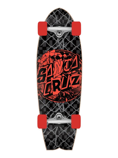 Santa Cruz Pay Off Dot Cruiser Complete Skateboard 8.81 x 27.69 - image 1
