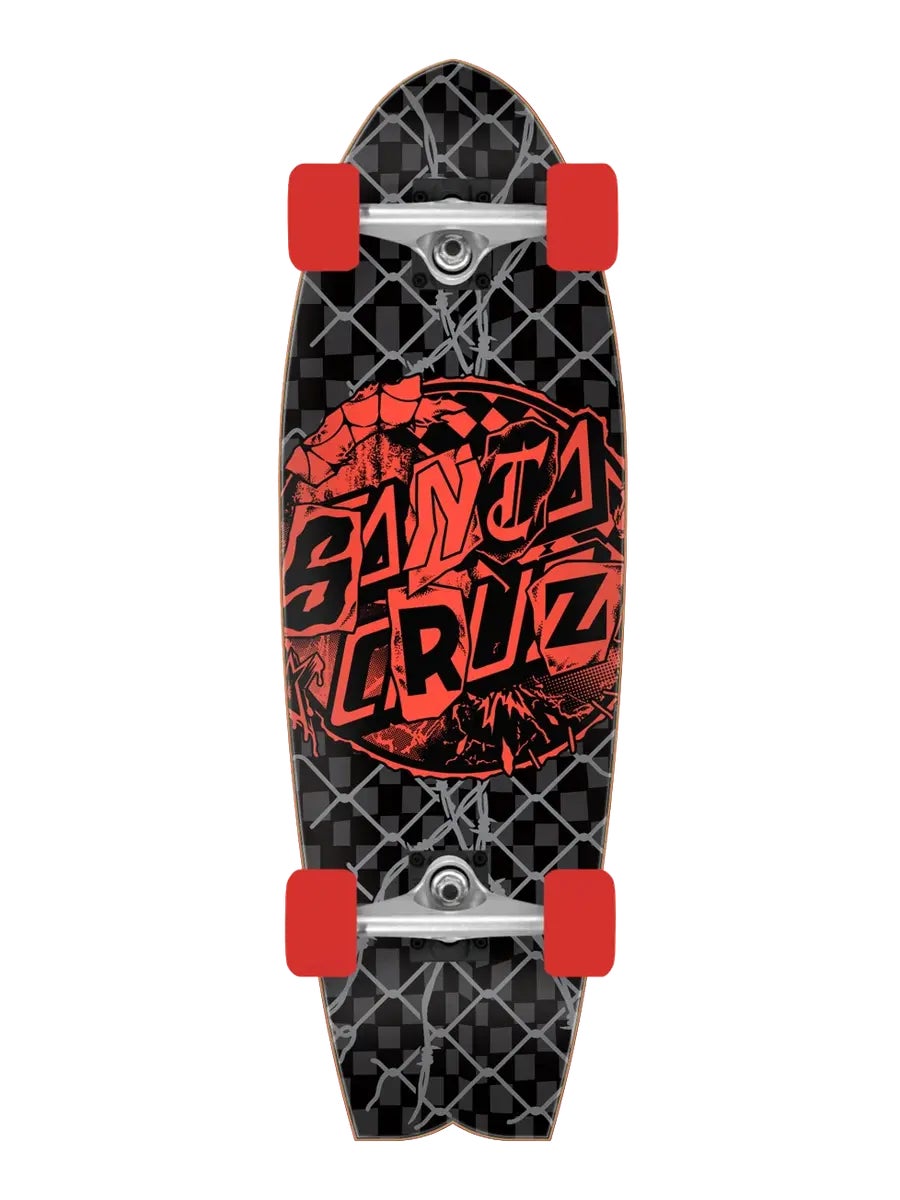Santa Cruz Pay Off Dot Cruiser Complete Skateboard 8.81 x 27.69 - image 1