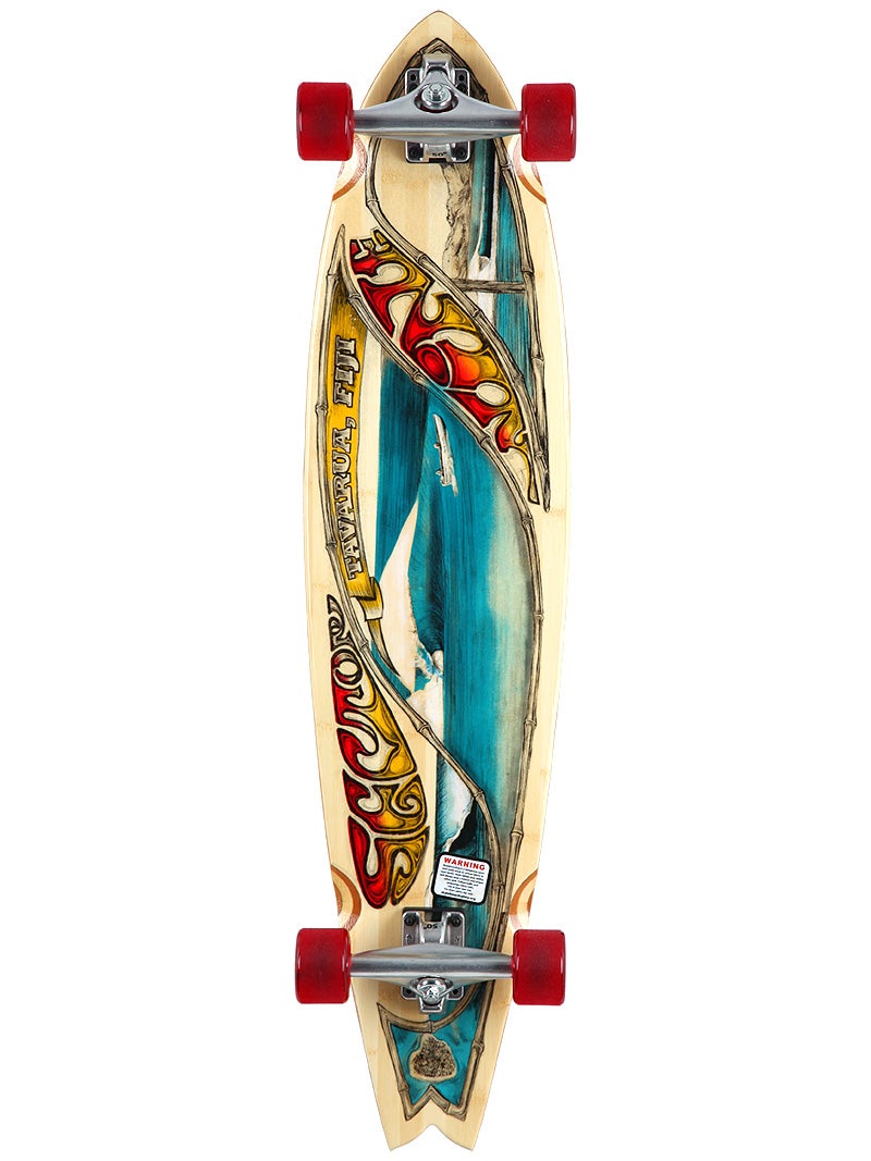 Sector 9 Fiji Bamboo Complete Skateboard 9.35 x 39.5 - image 1