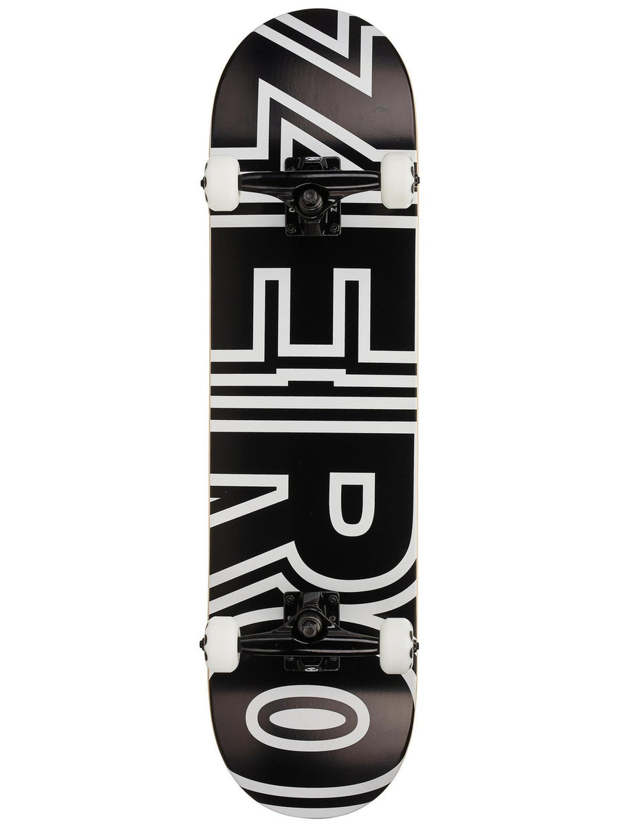 Zero Bold Black/White Complete Skateboard 8.0 x 31.6 - image 1