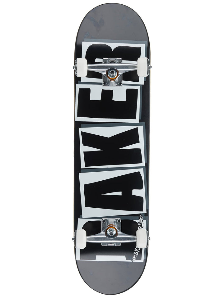 Baker Brand Logo Black/White Complete Skateboard 8.25 x 32 - image 1