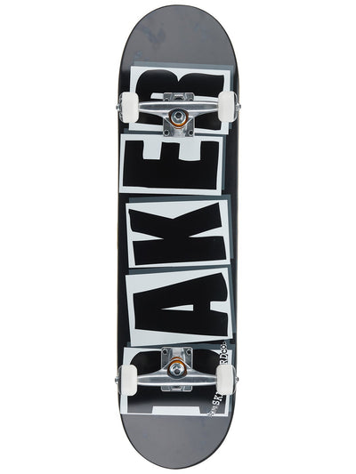 Baker Brand Logo Black/White Complete Skateboard 8.25 x 32 - image 1